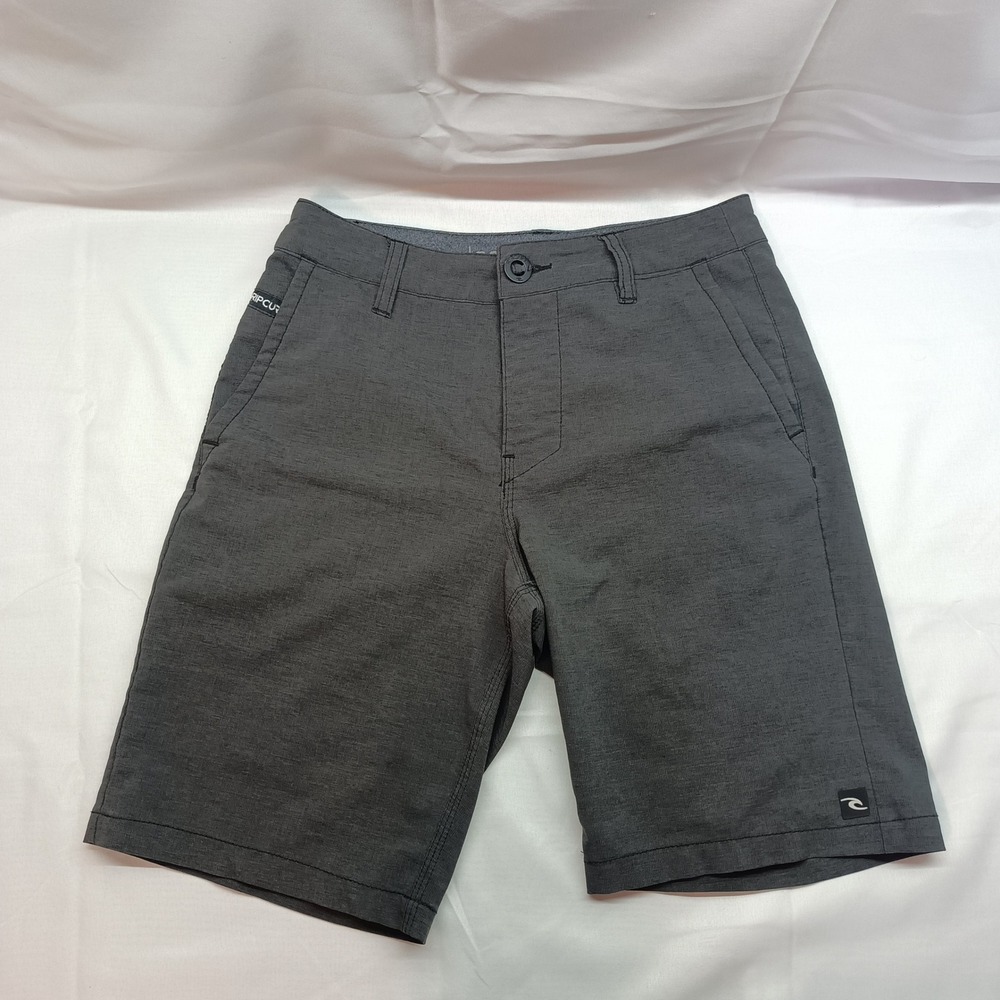 Rip Curl Boardwalk Mirage Hybrid Shorts Charcoal Gray Womens 24 Walkshorts Beach
